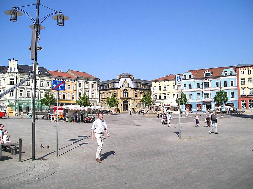 Marktplatz in Meiningen